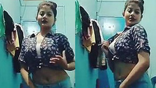 Instagram model flaunts her curvy body in tie-dye shirt