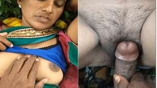 Bhabhi's outdoor adventure with her partner