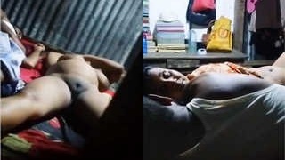 Bangla housewife gets naughty in secret camera video