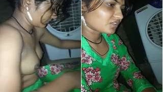 Desi couple indulges in passionate lovemaking with cute rustic girls