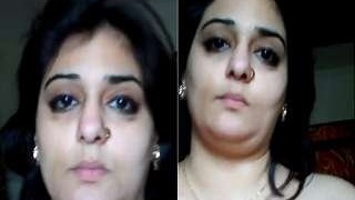 Curvy Bhabhi flaunts her body and masturbates in front of camera