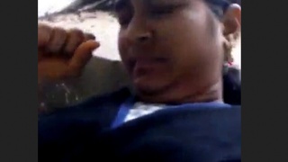 Young couple indulges in steamy college sex on stairs