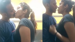 Desi lover's kissing video goes viral