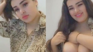 Big boobs Desi model flaunts her curves in a hot video