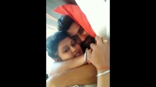 Desi couple shares a passionate romance in HD video