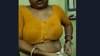 Desi woman with large breasts shares her sexual desires