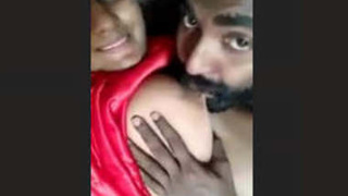 Indian girl enjoys boob and pussy licking