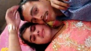 Desi couple has fun in village setting