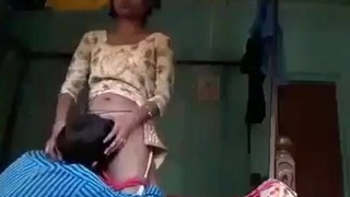 Bhabi gets fucked by neighbor in kitchen