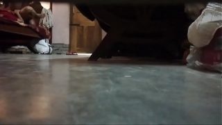 Bhabi sexy video of a Telugu auntie in action
