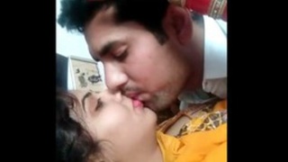 Desi wife's passionate kissing leaves viewers breathless