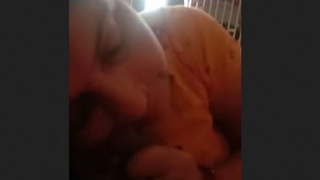 Bhabi from a village gives a blowjob and gets fucked