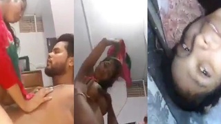 Bangladeshi teen blonde moans in hard sex video