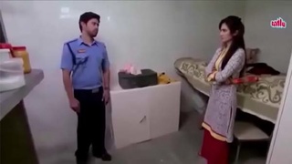 Security guard and girl's steamy encounter in Hindi XXX video