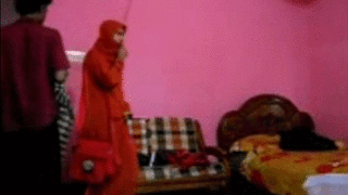Hidden camera captures Muslim couple's steamy sex video