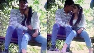 Nepali couple's passionate outdoor romance captured in HD by CC TV