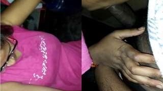 Shy Desi babe gives a blowjob and gets fucked