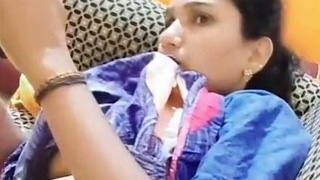 Desi couple's pussy licking session in HD video