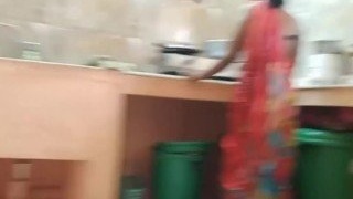 Desi Indian cheating on his wife gets caught and fucked by his boss in the kitchen