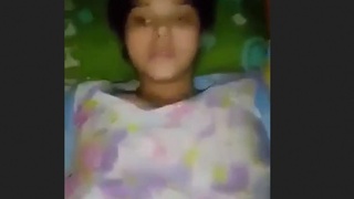 Enjoy watching a stunning girl and her brother having sex