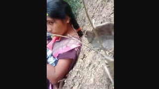 Desi wife gets fucked in the backyard