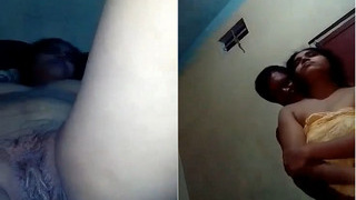 Exclusive Desi couple enjoys steamy romance and sex in village