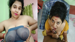 Exclusive video of desi bhabhi's boobs being pressed by lover
