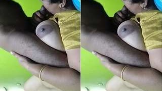 Indian wife continues to please her partner with her mouth and body in part 2