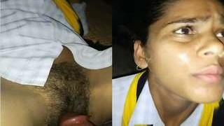 Watch a cute Indian girl get fucked in this exclusive video