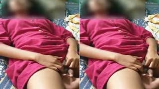 Exclusive video of Indian girl pleasuring her lover with fingers