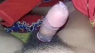 Desi babe gets her hairy pussy pounded hard