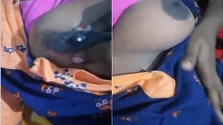 Indian bhabhi flaunts her boobs in exclusive video