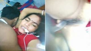 Exclusive desi couple's steamy shaving and fucking session in HD