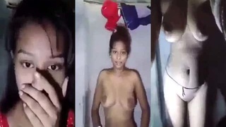 Cheating Bengali housewife gets caught in steamy video
