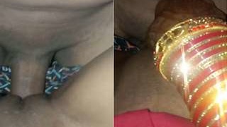 Honeymooners caught in the act of having sex