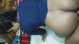 Hot girlfriend gets pounded in doggy style