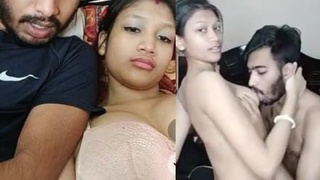 Naughty couple in action in this video clip