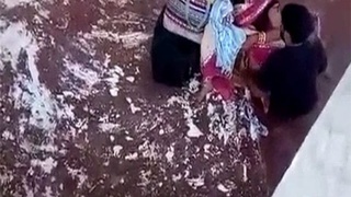 Mature couple pleasures each other with licking and jerking