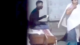 Desi aunt gets fucked fast in a village setting