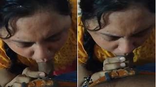 Ranu Budi receives a sensual blowjob in this steamy video