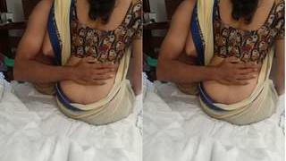 Desi couple's passionate encounter at a hotel