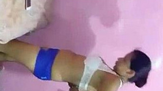 Naughty girl caught in the act with her aunt