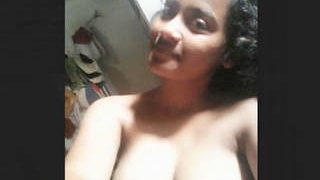 Latest video of a cute Lankan girl updated on the website