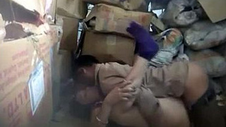 Desi couple caught having sex in the bedroom