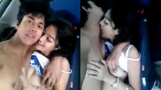 Desi couple's steamy car sex scandal captured on leaked MMS with audio
