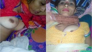 Exclusive Desi couple's night of passion