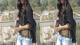 Exclusive video of cute Indian girl giving a blowjob