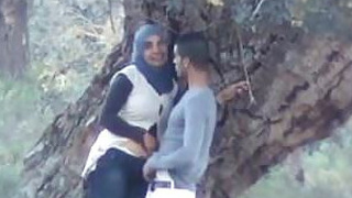 Indian couple indulges in public sex in the park