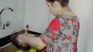 A well-endowed man on the second floor has sex with a curvy housewife while she is under the influence of drugs