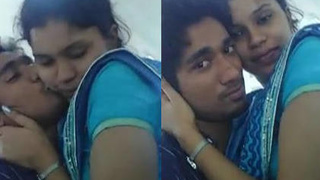 Desi couple exchanges passionate kisses in leaked video